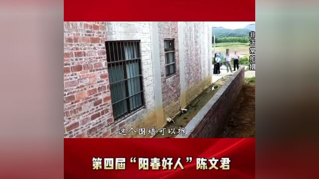 视频 | 阳春合水法庭法官陈文君获评“阳春好人”