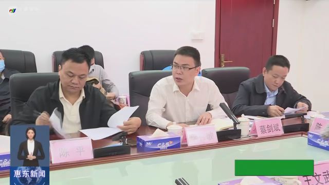 惠州市政协主席林惜文率队到我县多祝镇调研