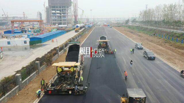 【视频】基础设施建设年底前完工,荆州(江陵)新能源新材料产业基地基础设施建设提速