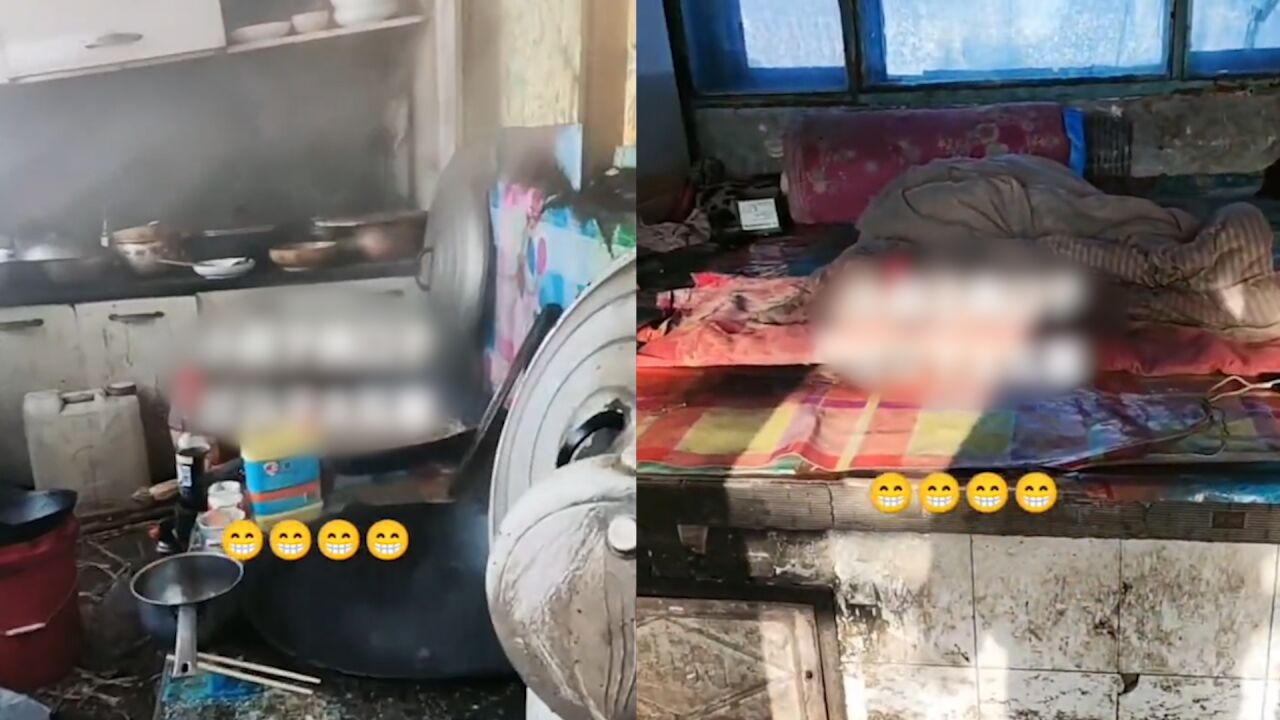 小叔子夫妻将老家住包浆,嫂子怒拍视频曝光,看到卧室绷不住了