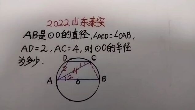 中考数学真题:圆周角相关考点