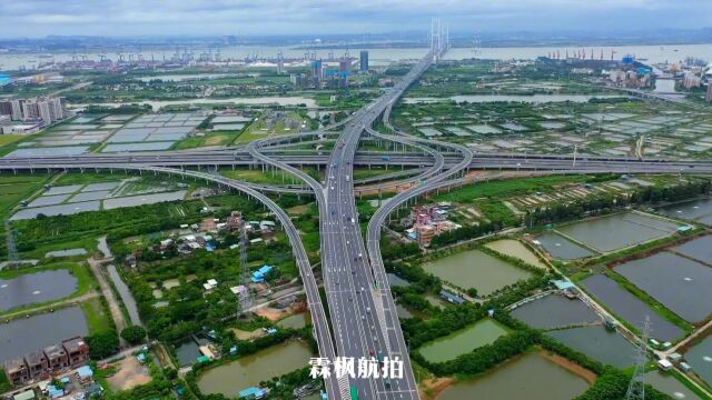 继港珠澳大桥后,我国又一座世界级桥梁工程,广州南沙大桥!