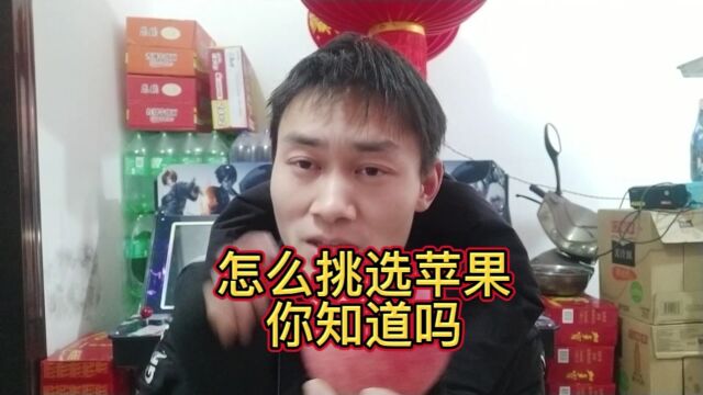 怎么挑选苹果,你知道吗