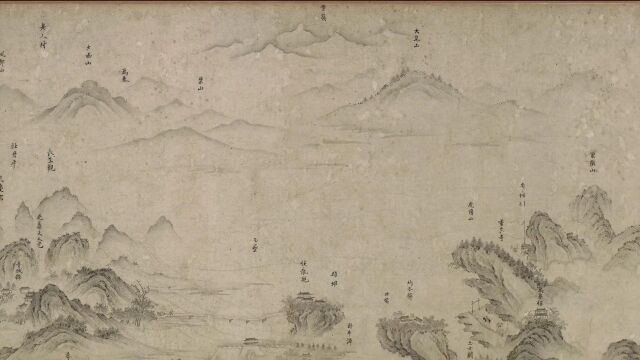 李公麟《蜀川胜概图》穿越时空神游八百年前的锦绣河山第十一集