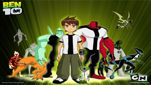 ben10少年骇客 第一集 小班获得手表变身成为外星英雄