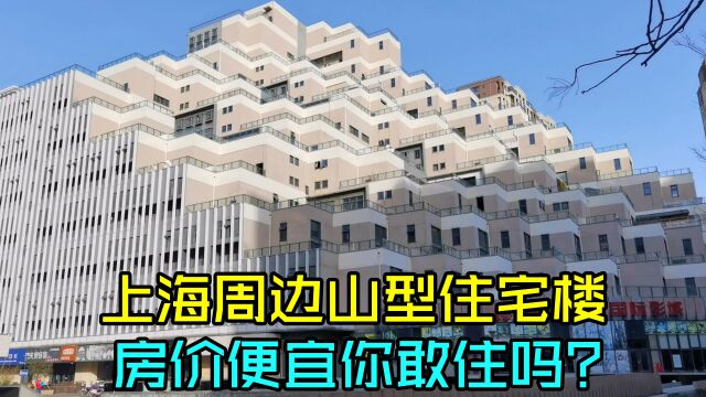 上海周边造了三栋像山一样的住宅楼,房价便宜,但缺点你能接受吗