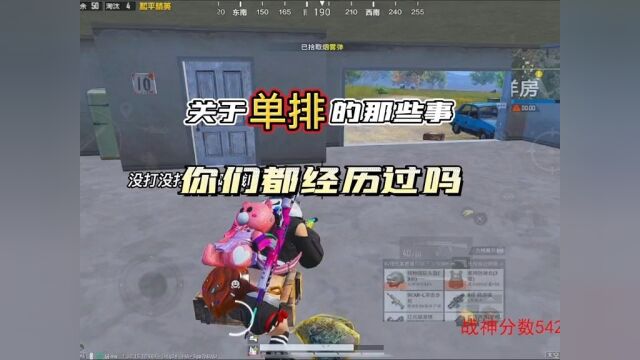 带你了解单排