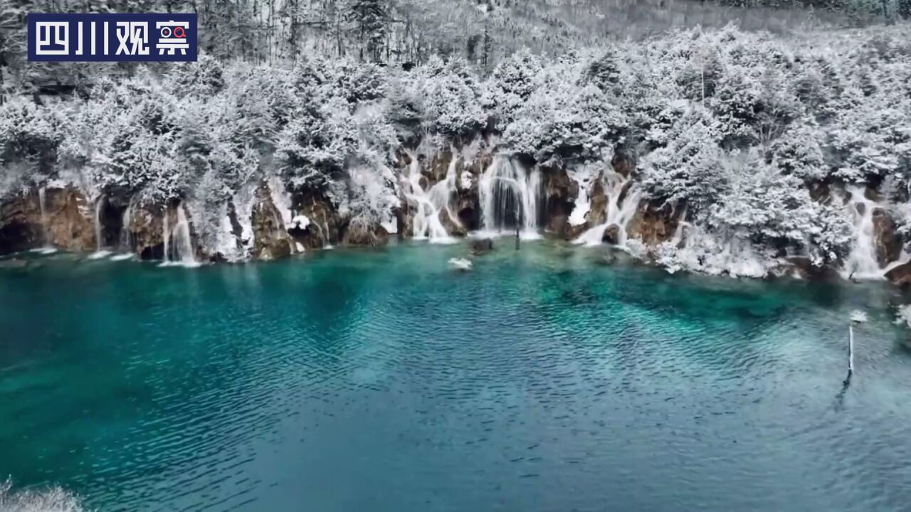 九寨沟迎春雪 感受冰雪奇缘