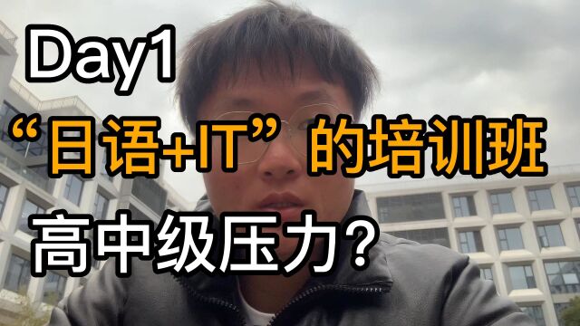 (第1期)去“日语+IT”培训班报道,赶上培训公司团建,压力堪比“高中”?