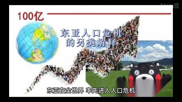 东亚人口危机的另类解释