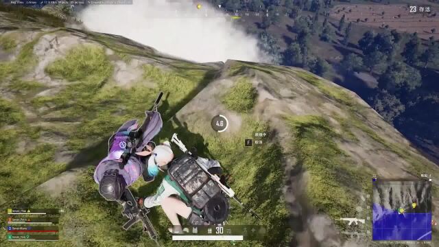 绝地求生PUBG:穷吃鸡富快递是真理,全队团结一心,满编运营完美吃鸡