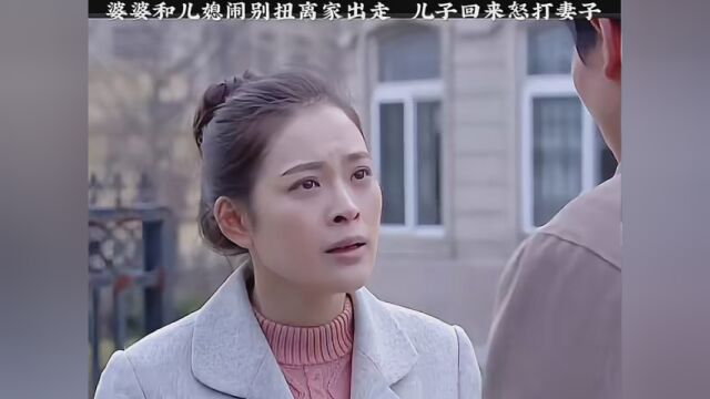 婆婆离家出走,陈裕民回家殴打丹妮 #风行视频