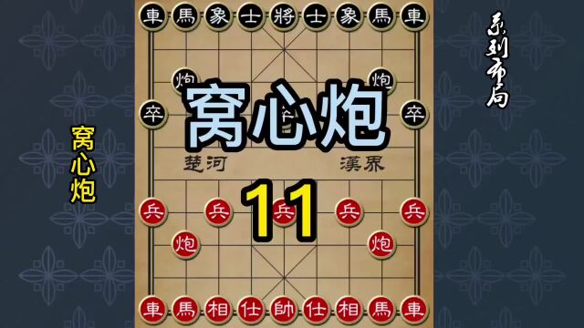 窝心炮雷公炮系列,容易打蒙对手,实用象棋布局