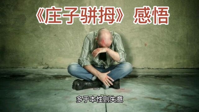 《庄子骈拇》感悟