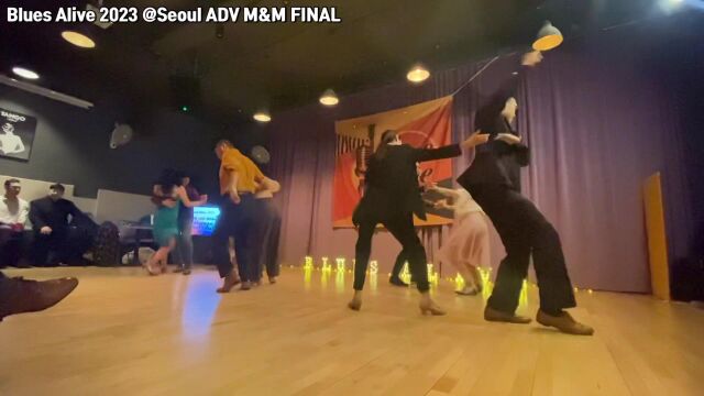 Blues Alive 2023 Seoul ADV MM FINAL 블루스댄스 bluesdance 소셜댄스