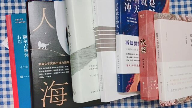 7本高评分又畅销的中国文学|小说|诗歌|购书分享丨读书不负好春光