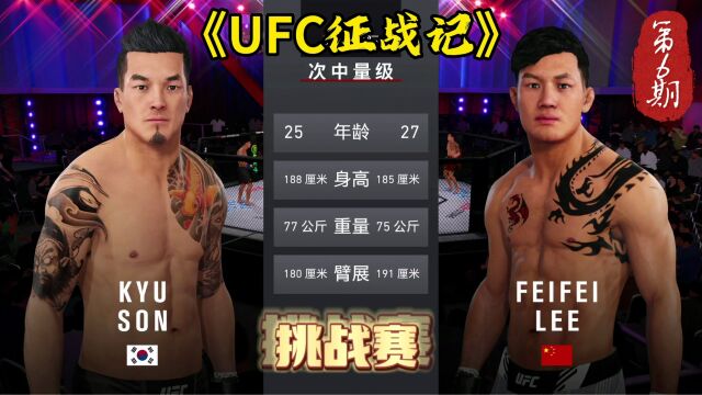 《UFC4》这哪里是挑战赛 简直就是碾压 棒子好像不太聪明的样子