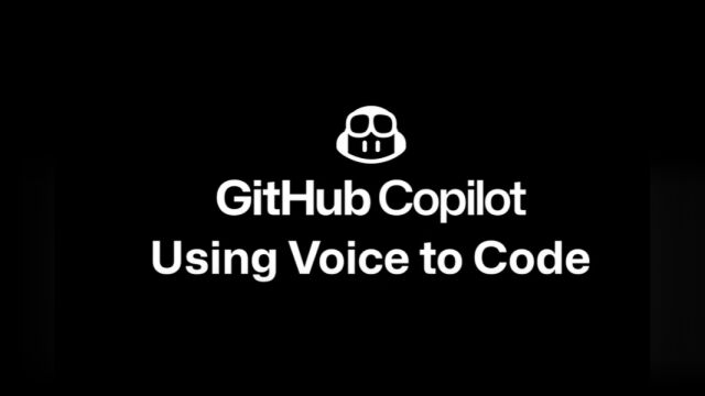 GitHub Copilot Voice 官方高能宣传片!