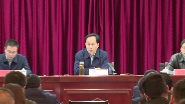 石龙区招商选资工作推进会议召开