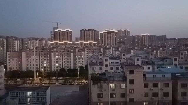 城市迷人的夜景