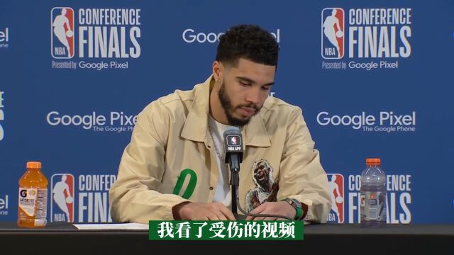 塔图姆：脚踝伤势影响了我一整场比赛