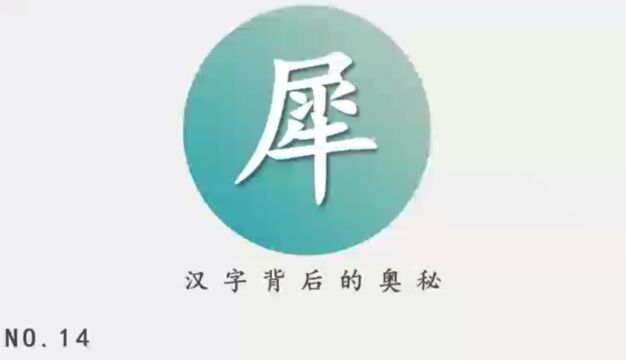 汉字背后的奥秘(犀)