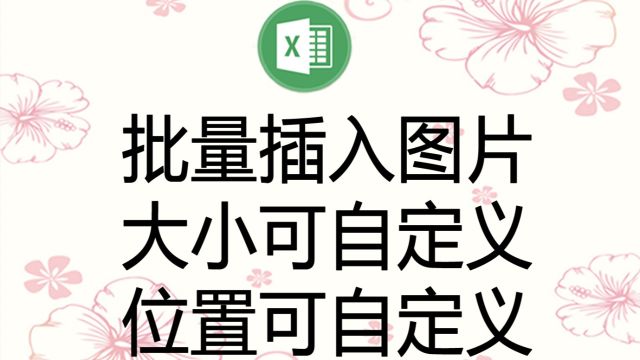 Excel中的图片批量管理工具:批量插入图片到工作表,横向排列、纵向排列皆可,支持精确匹配和模糊匹配