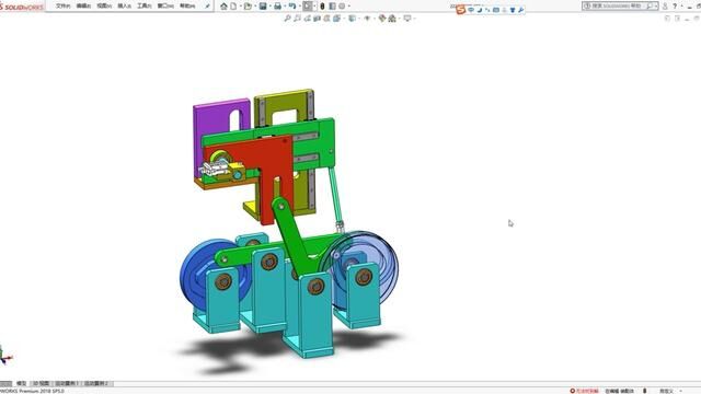 #机械设计 #非标自动化 #solidworks教学 #凸轮机构