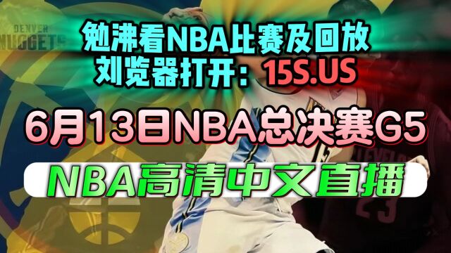 NBA总决赛G5直播:热火VS掘金(全场)附完整视频录像回放