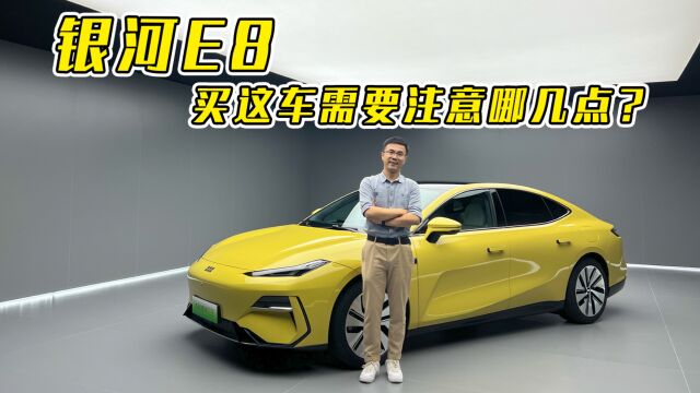 杭州银河E8静态体验