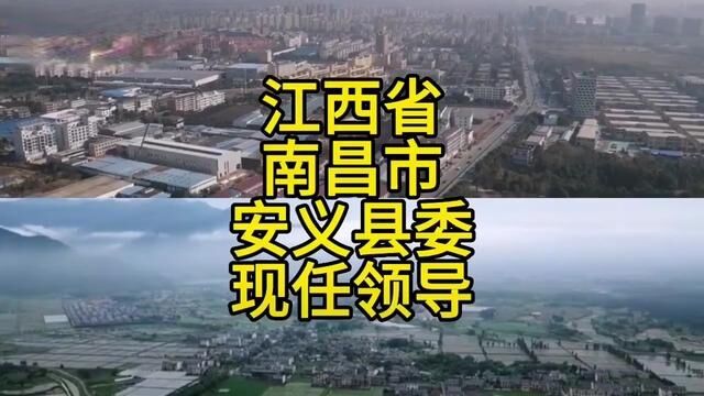 江西省南昌市安义县委现任领导班子#南昌#安义县 #人民公仆