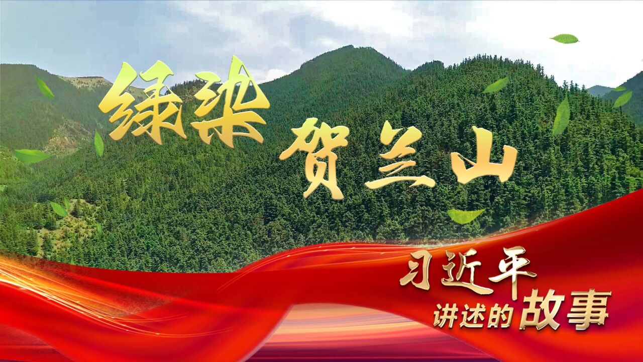 习近平讲述的故事 | 绿染贺兰山