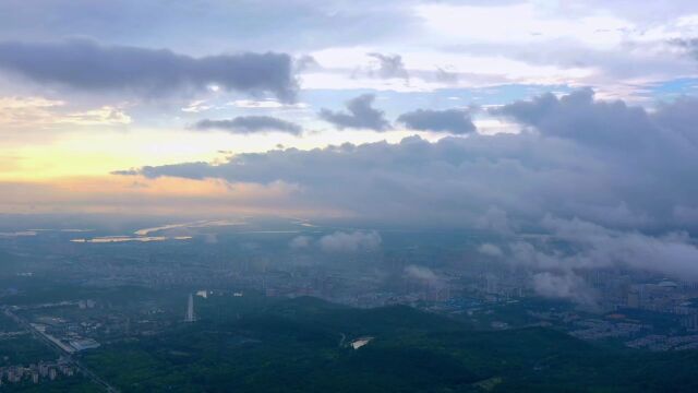 淮南印象⑥山南雨后云霞飞