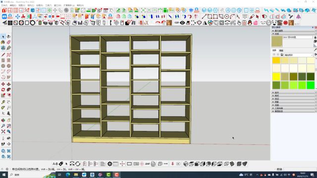 sketchup设计拆单添加五金件,草图大师五金件安装,板式家具隐形件的安装应用,真正实现五金自由