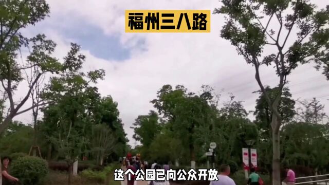 福州三八路街头公园:变废为宝,市民休闲好去处