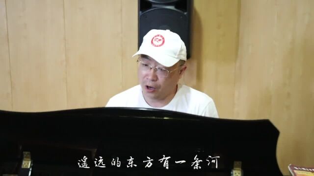 “遥远的东方有一条河,她的名字叫黄河!黄河从哪里入的海?”