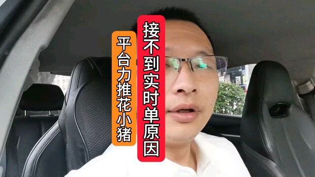 滴滴接不到实时单,原来是这个原因