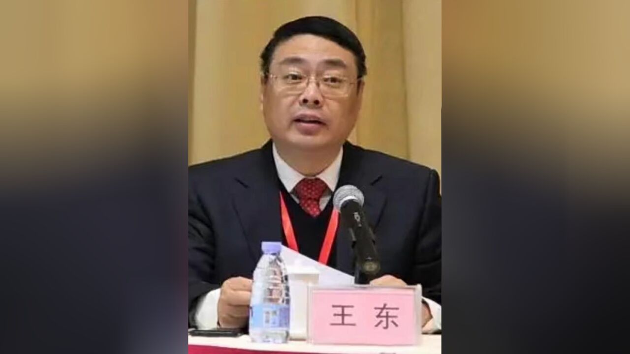 广州市原副市长王东被查!