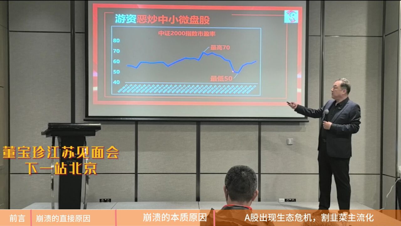 中国股市周期性崩溃的原因【节选自苏州地区投资者见面会主演讲1】