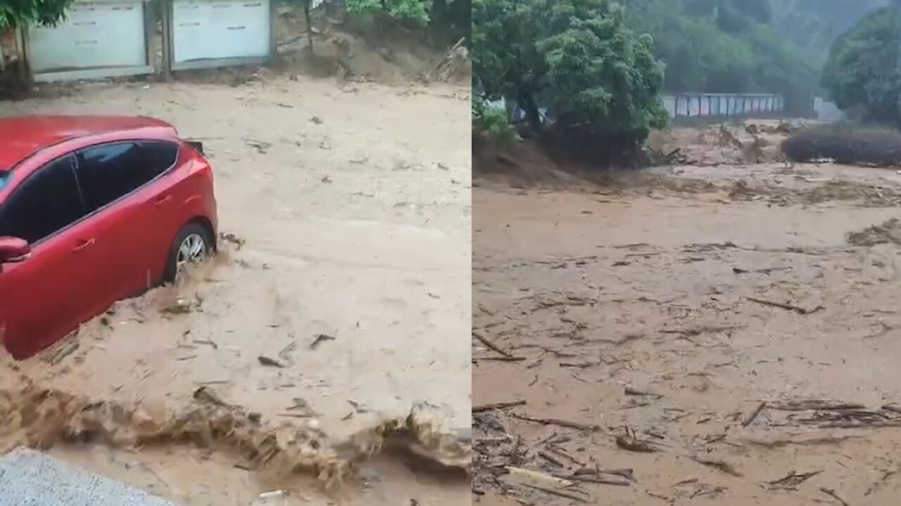 愿平安!广西岑溪突发洪水一村干部失联,当地村民:水一下子就过来了,已撤离