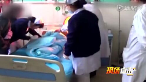 新生女婴被弃路边公厕 消防官兵跳入粪坑徒手抢救