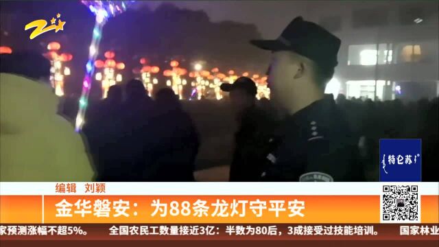 金华磐安:为88条龙灯守平安