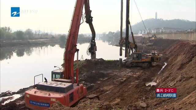 浙江各地掀起冬修水利高潮 一批重大工程即将完工投用