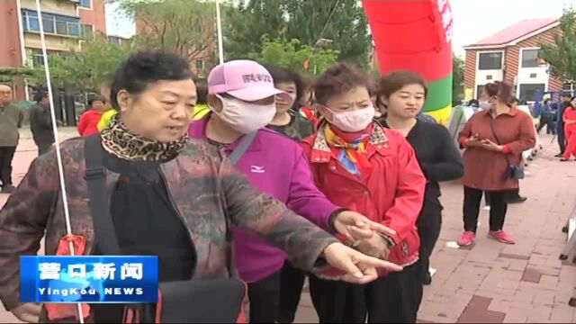 西市区滨海街道办事处举办就业招聘会