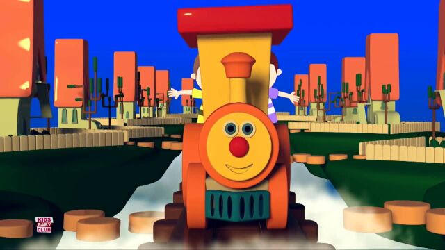 Ben The Train And The Tiger | Kindergarten Songs And Videos For Children