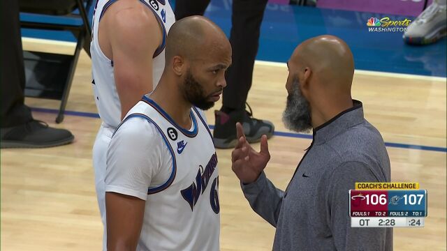 NBA常规赛：热火vs奇才加时赛原声解说回放