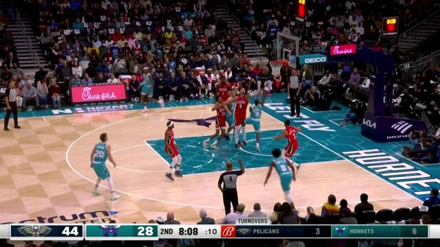 防守到位了也没用 罗齐尔对抗之后出手打成2+1