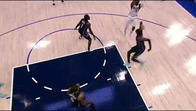 NBA常规赛：魔术vs独行侠第2节中文解说回放
