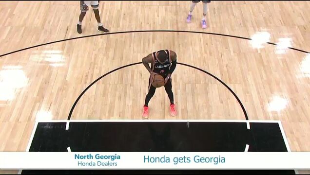 NBA常规赛：国王vs老鹰第1节中文解说回放