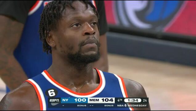 NBA常规赛：尼克斯vs灰熊中文解说全场回放
